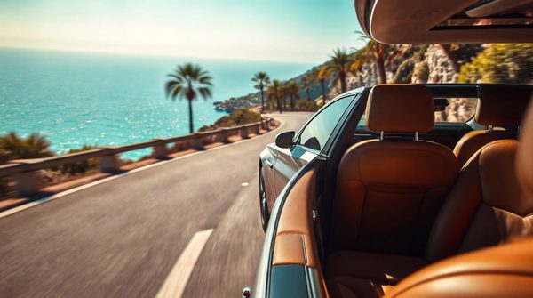 Explorez les avantages d'un chauffeur privé sur la côte d'azur