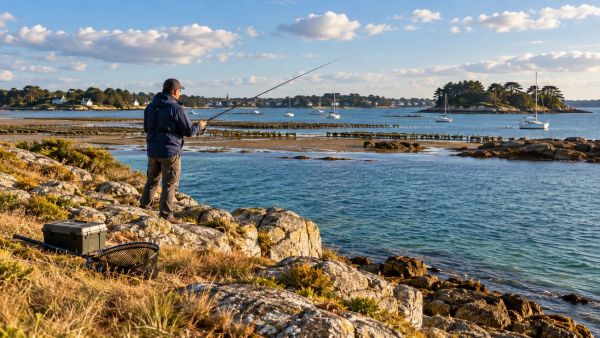 Top conseils pour pêcher le bar et la dorade dans le Morbihan